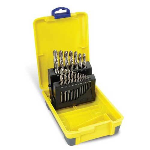 Bordo 2007-M2 Jobber Drill Set Bright HSS 1 - 10mm, 19pieces - AIMS Industrial Supplies