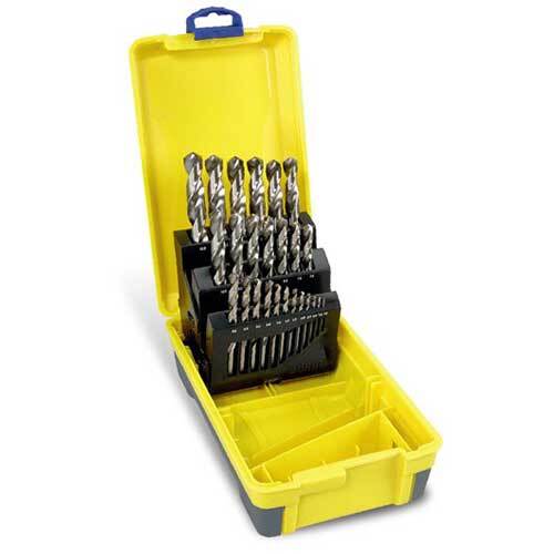 Bordo 2007-M3 Jobber Drill Set Bright HSS 1 - 13mm, 25pieces1
