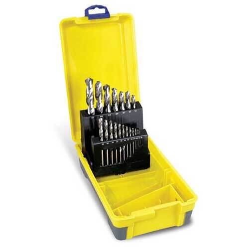 Bordo 2007-M5 Jobber Drill Set Bright HSS 1 - 13mm 2 Tier, 19pieces1