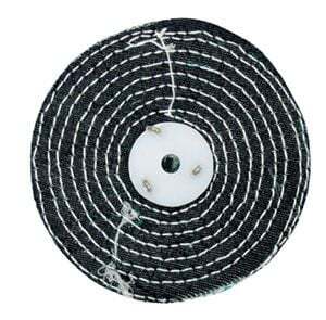 Bordo 200mm 100 Folds 2 Section Polishing Stitched Rag Mop - 5202