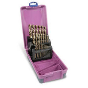Bordo 2011-M3 Jobber Drill Set HSS Cobalt 1 - 13mm, 25pieces - AIMS Industrial Supplies
