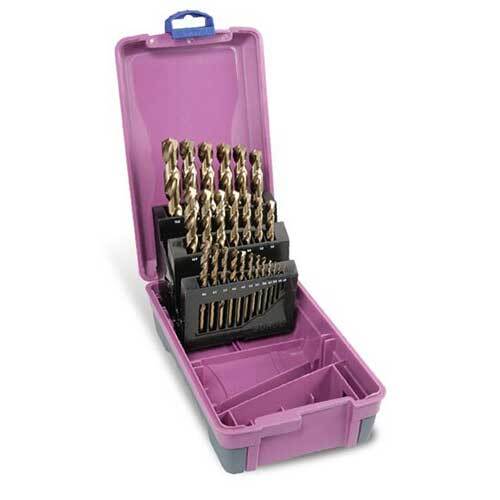 Bordo 2011-M3 Jobber Drill Set HSS Cobalt 1 - 13mm, 25pieces - AIMS Industrial Supplies