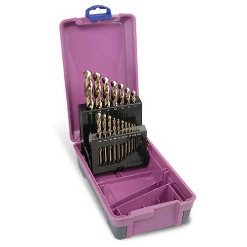 Bordo 2011-M5 Jobber Drill Set HSS Cobalt 1 - 13mm 2 Tier, 19pieces - AIMS Industrial Supplies