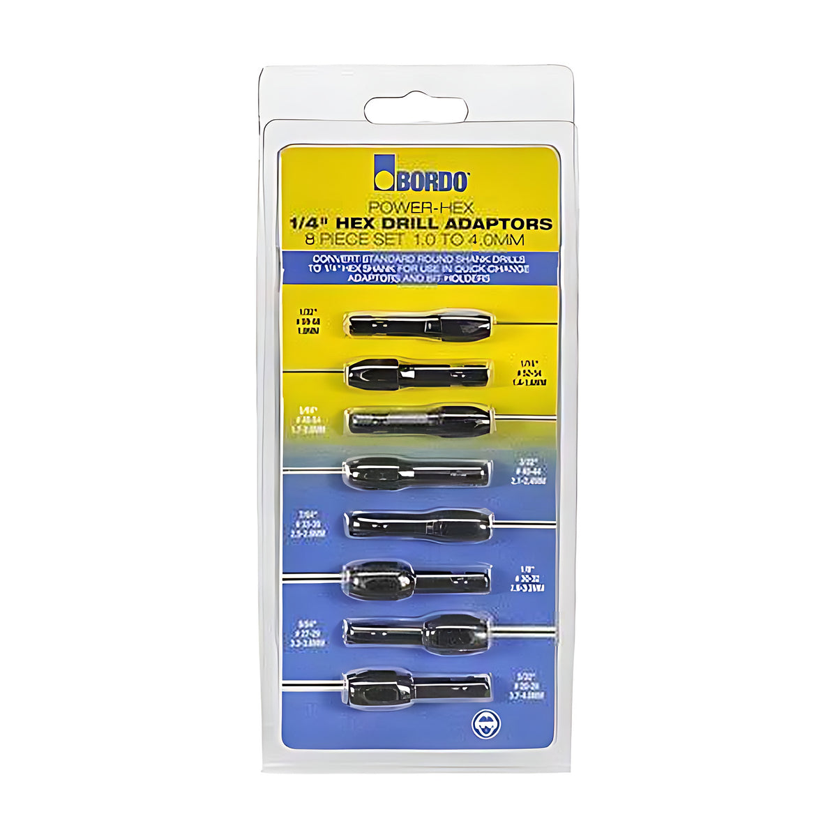 Bordo 2201-S2 Drill Adaptor Metric Set
