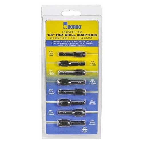 Bordo 2201-S2 Drill Adaptor Metric Set - AIMS Industrial Supplies