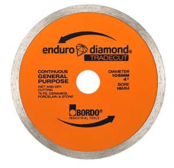Bordo 230mm TradeCut Continous Diamond General Purpose Blade