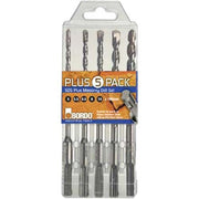 Bordo 2544-S1 Masonry Drill SDS Plus Set 5 - 10mm, 5pieces1