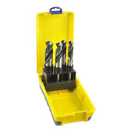 Bordo 2654-S1 1/2" Reduced Shank Drill Set HSS 16 - 25mm, 4pieces - AIMS Industrial Supplies