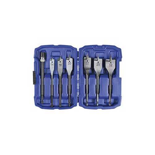 Bordo 2670-S3 Spade Bit Set 12 - 32mm, 7pieces - AIMS Industrial Supplies
