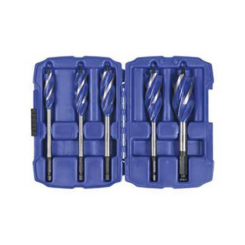 Bordo 2673-S3 Quad Max 4 Flute Drill Cutter Set 16, 20, 22, 25 & 32mm, 5pcs - AIMS Industrial Supplies