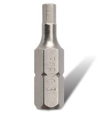 Bordo 3 x 25mm Hex Insert Bit - Pack of 10