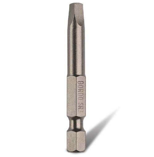 Bordo #3 x 50mm Square Recess Power Bit - Pack of 10
