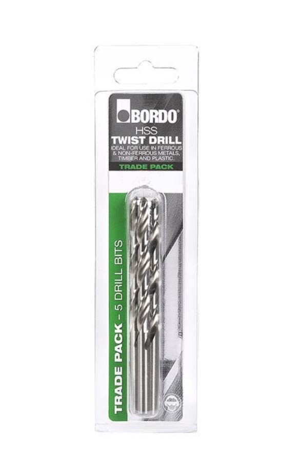 Bordo 3/32" HSS Bright Jobber Drill Bit Trade Pack 2006-3/32TP - 10/Pack