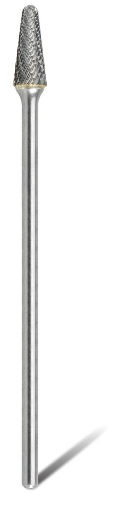 Bordo 3/8" SL-3 14° Included Angle 1/4 x 6" Shank Burr - 6402-95273