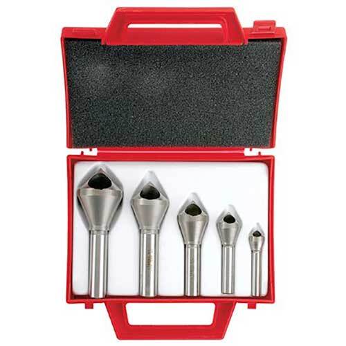 Bordo 3840-S 90° HSS Cobalt Cross Hole Countersink Set 10-30mm, 5pcs1