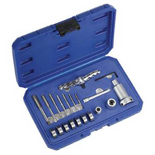 Bordo 4220-S2 Chrome Alloy Tap and Button Die Set Metric Coarse - AIMS Industrial Supplies
