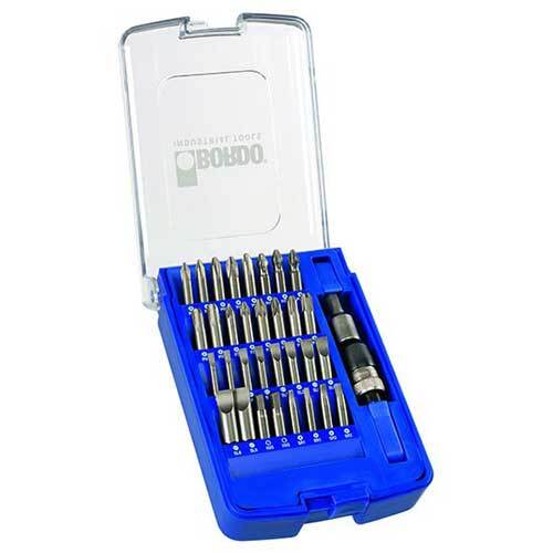 Bordo 5400-S1 Screwdriver Power Bit Set, 34pieces - AIMS Industrial Supplies