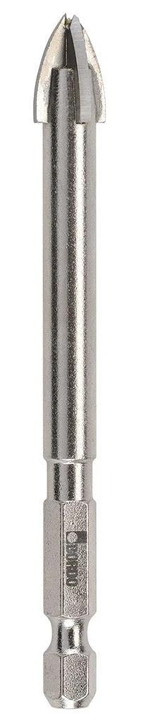 Bordo 6mm 4 Cut Glass And Tile Drill Bit Hex Shank - 2552-6.00