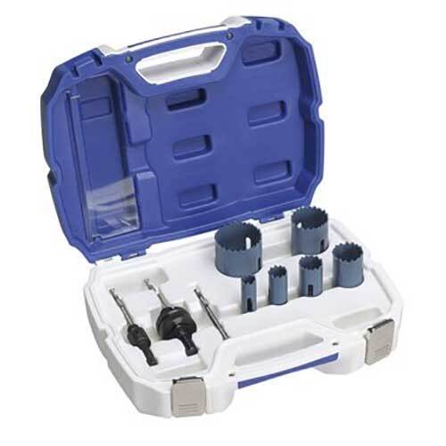 Bordo 7010-S4 Sparky's Holesaw Kit 16 - 50mm, 9pieces - AIMS Industrial Supplies