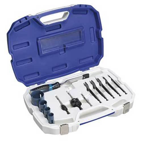 Bordo 7010-S5 Locksmith's Holesaw Kit 10 - 54mm, 13pieces - AIMS Industrial Supplies