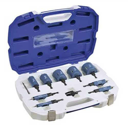 Bordo 7030-S1 16 - 60mm Tradesman's Hole Saw Kit - 11 Pieces1