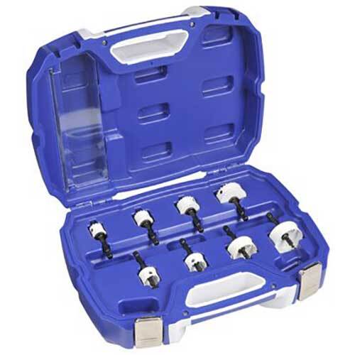 Bordo 7040-S1 Thinwall Sheetmetal Holesaw Kit, 8pieces - AIMS Industrial Supplies