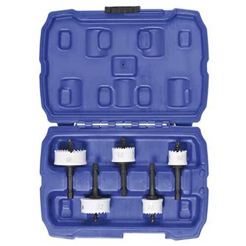 Bordo 7040-S2 Thinwall Sheetmetal Holesaw Kit, 5pieces - AIMS Industrial Supplies