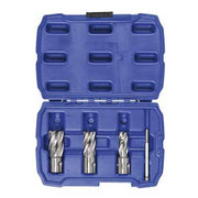Bordo 7400-S2x25 25mm HSS Annular Cutter Set, 4pieces - AIMS Industrial Supplies