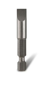 Bordo #8 x 50mm Slotted Power Bit - Pack of 10