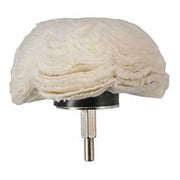 Bordo 90mm Calico Mushroom Head Polishing Mop with Shank - AIMS Industrial Supplies