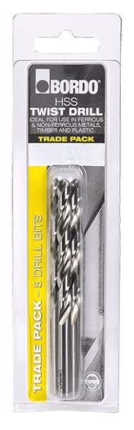 Bordo Bright HSS Jobber Drill Bit Pack - Trade Pack1