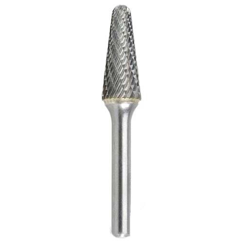 Bordo Carbide Degree Included Angle Burr - Double Cut - AIMS Industrial Supplies