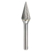 Bordo Carbide Pointed Cone Burr - Double Cut Burr1