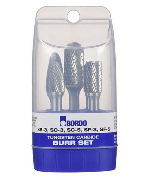 Bordo Express Cut Tungsten Carbide 5 Piece Burr Set1