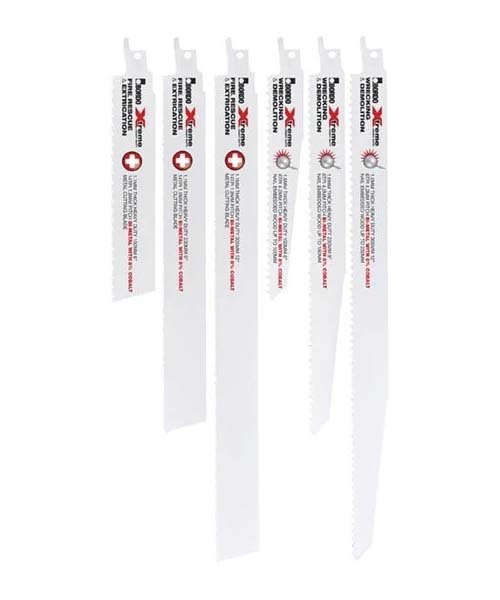Bordo Extreme Reciprocating Saw Blade Assortment - 6 Blades - AIMS Industrial Supplies