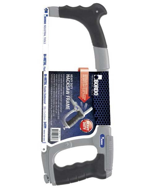 Bordo Hi-Tension Heavy Duty Hacksaw Frame 300mm1