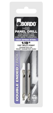 Bordo HSS Bright Double Ended Panel Drill Bit (Clam) - AIMS Industrial Supplies