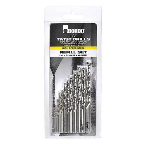 Bordo Jobber Drill Bright Refill Set 1.0 - 6.5mm1