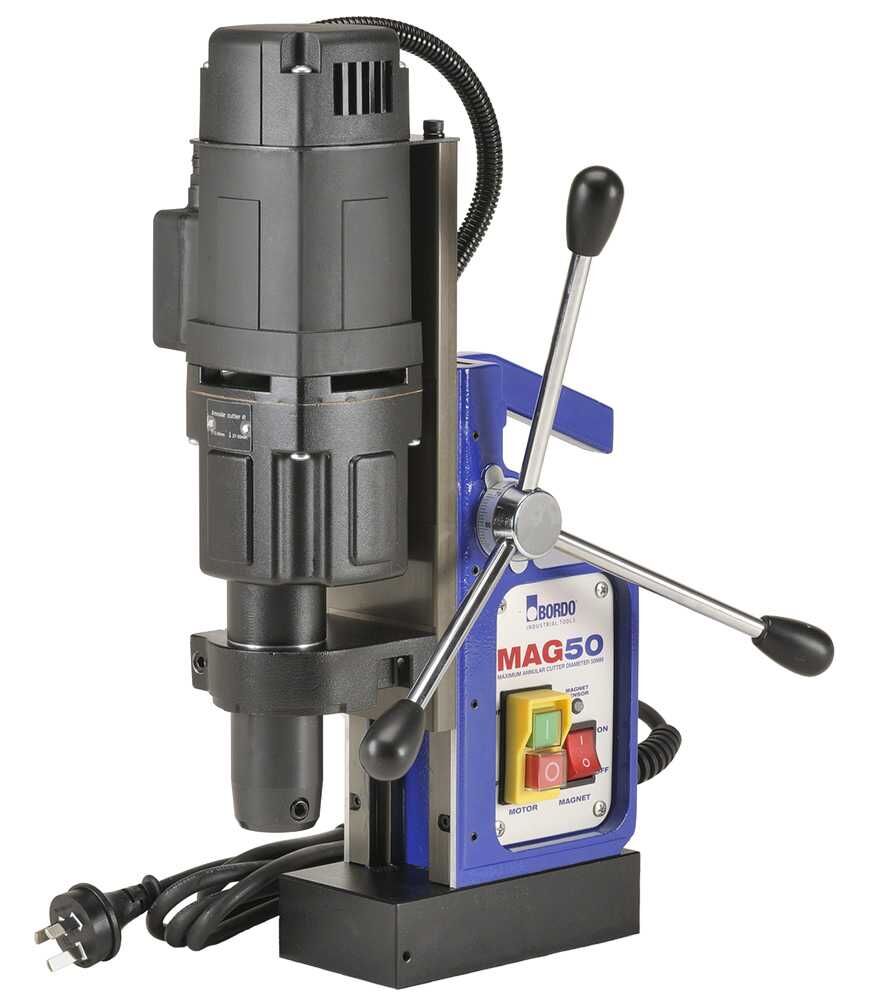 Bordo MAG50 Magnetic Base Drill 50mm - AIMS Industrial Supplies