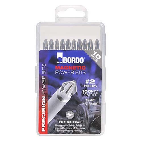Bordo PH2 Grippa 100mm Power Bit 10/Pack