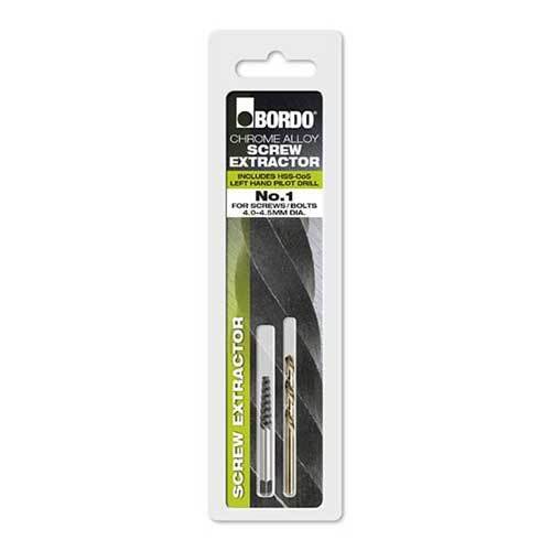 Bordo Screw Extractor and Left Hand Stub Drill - AIMS Industrial Supplies