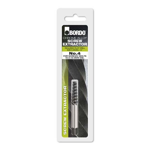 Bordo Screw Extractor - Clam Chrome Alloy - AIMS Industrial Supplies