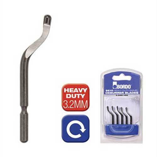 Bordo SE10 3.2mm Swivel Deburring Blade HSS - 5/Pack 6411-SE10S