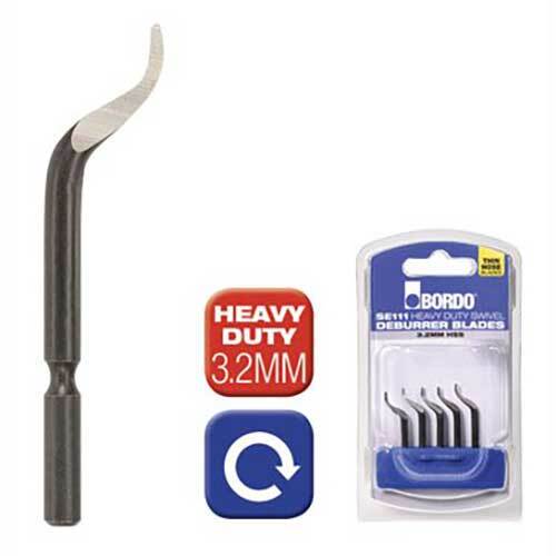 Bordo SE111 Thin Nose Swivel Deburring Blade - 5/Pack 6411-SE111S