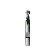 Bordo Short Ball Nose Flatted HSS Slot Drill - Metric - AIMS Industrial Supplies