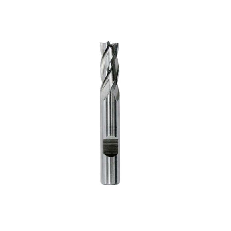 Bordo Short Flatted HSS Cobalt End Mill - Metric - AIMS Industrial Supplies