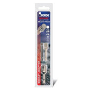 Bordo Socket Adaptor Set 1/4", 3/8", 1/2" x 50mmm - 3 Pieces - AIMS Industrial Supplies