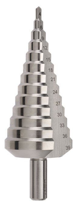 Bordo Straight Flute HSS Step Drill Bit 4-39 x 2mm