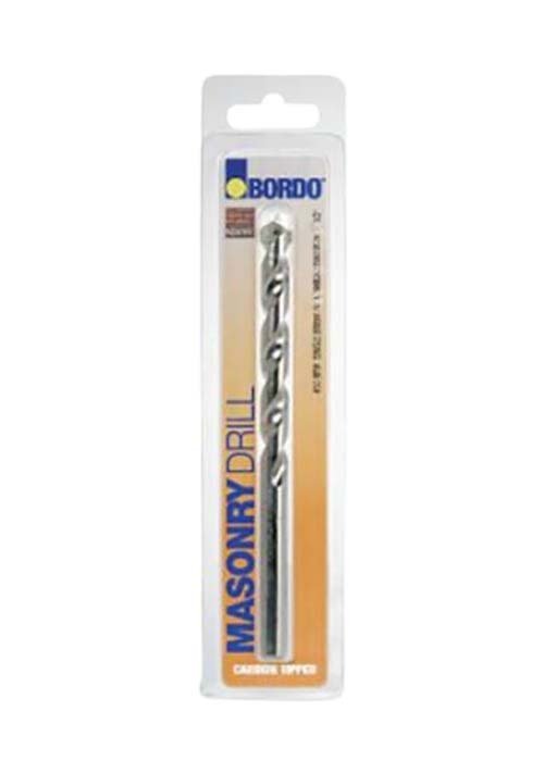 Bordo Straight Shank Masonry Drill Bit - Single Brick - AIMS Industrial Supplies