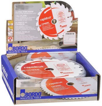 Bordo Teeth Rapidcut Thin Kerf Blade - AIMS Industrial Supplies